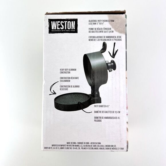 Weston Burger Express Single Burger Press Tool - Picture 6 of 7